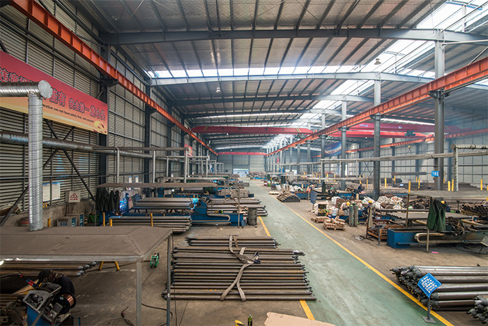 松江网架焊接车间